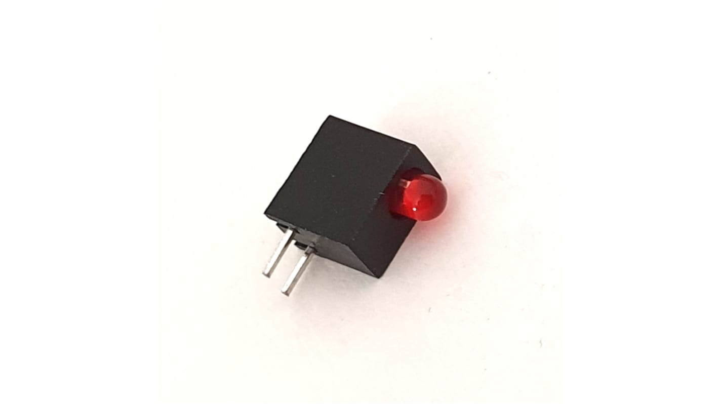 Indicador LED CML Innovative Technologies Rojo, 1 LED, 5 V, mont. pasante