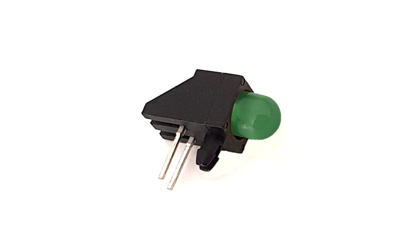 CML Innovative Technologies 15701008, Green LED Indicator, Through Hole 5 V