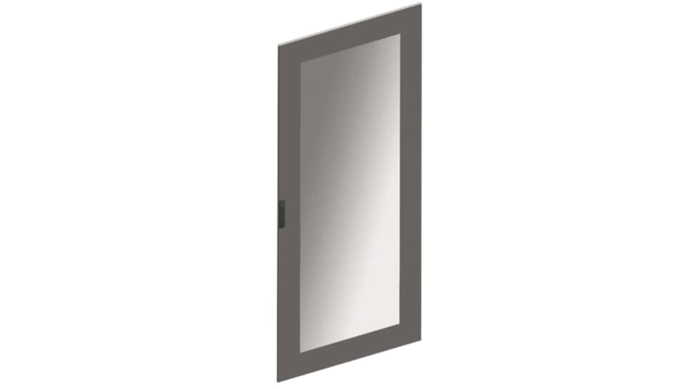 ABB Steel RAL 7035 Transparent Door, 552mm W, 15mm L for Use with Cabinets TriLine