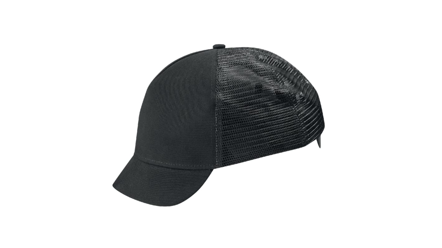 Berretto con rinforzo Sì Nero 9794421 Sì ABS ABS, Cotone, Rete Micro