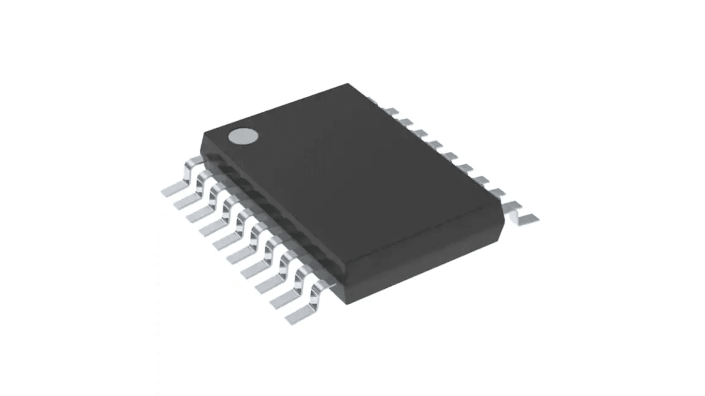 Microchip 12 位数模转换器, 8通道, TSSOP封装, 20引脚, 串行 （I2C）接口