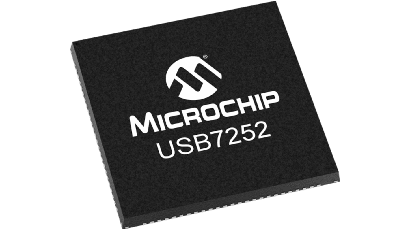 Hub USB Microchip USB7252/KDX 2 USB USB C