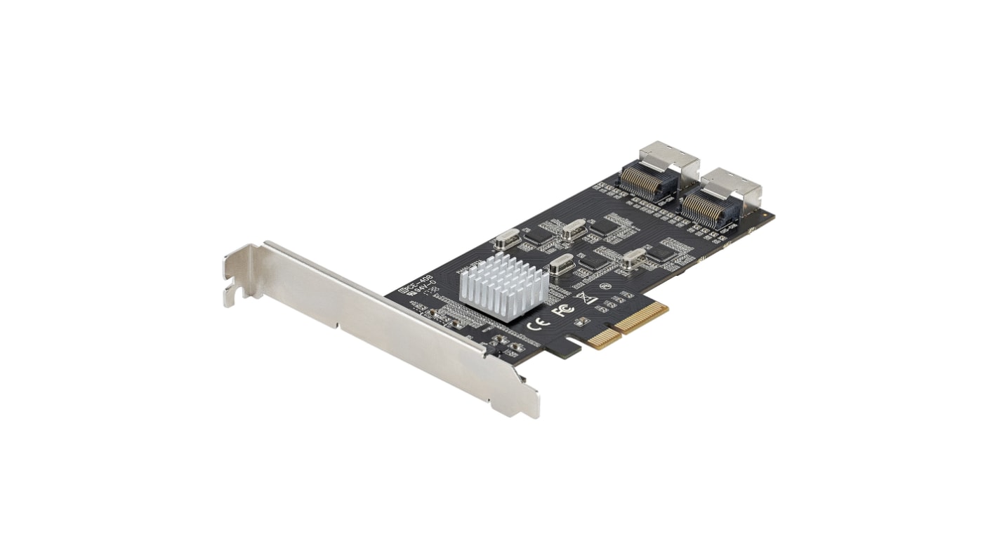 StarTech.com Controllerkarte, PCIe-Karte, 8 Laufwerke, SATA 155 x 230 x 55mm