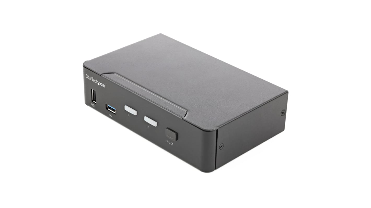 Přepínač KVM, 3.5 mm Stereo 2portový USB, počet zobrazení: 1 1 StarTech.com, video připojení: HDMI