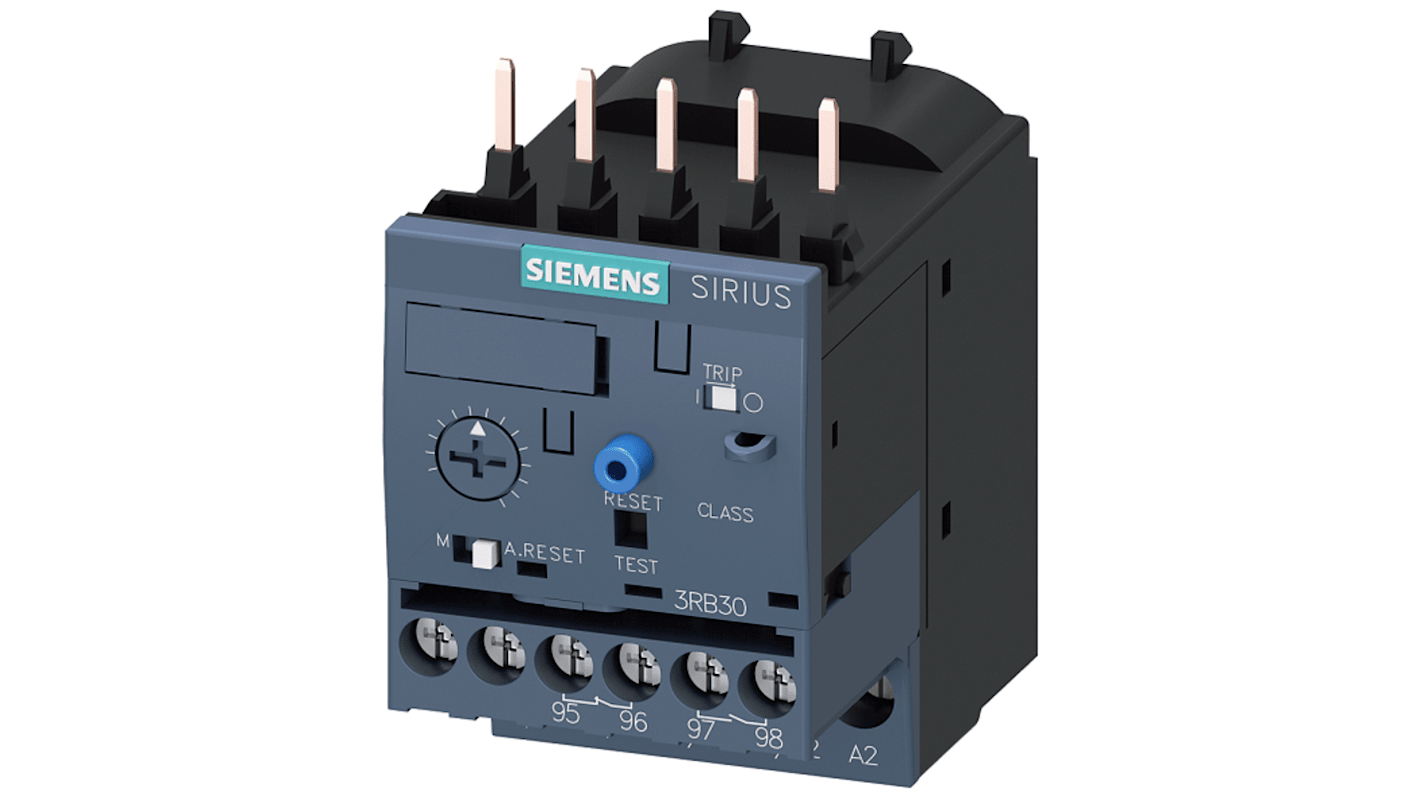 Siemens SIRIUS Halbleiter-Überlastrelais 0,37 kW 1 Schließer, 1 Öffner / 4 A