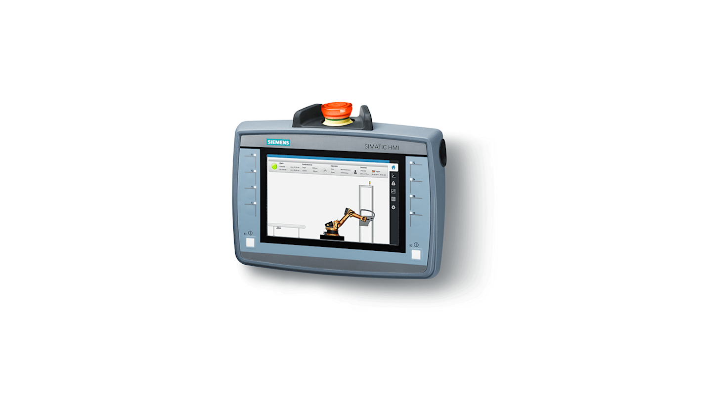 Siemens SIMATIC Series KTP700F Mobile HMI Panel - 7 in, TFT Display, 800 x 480
