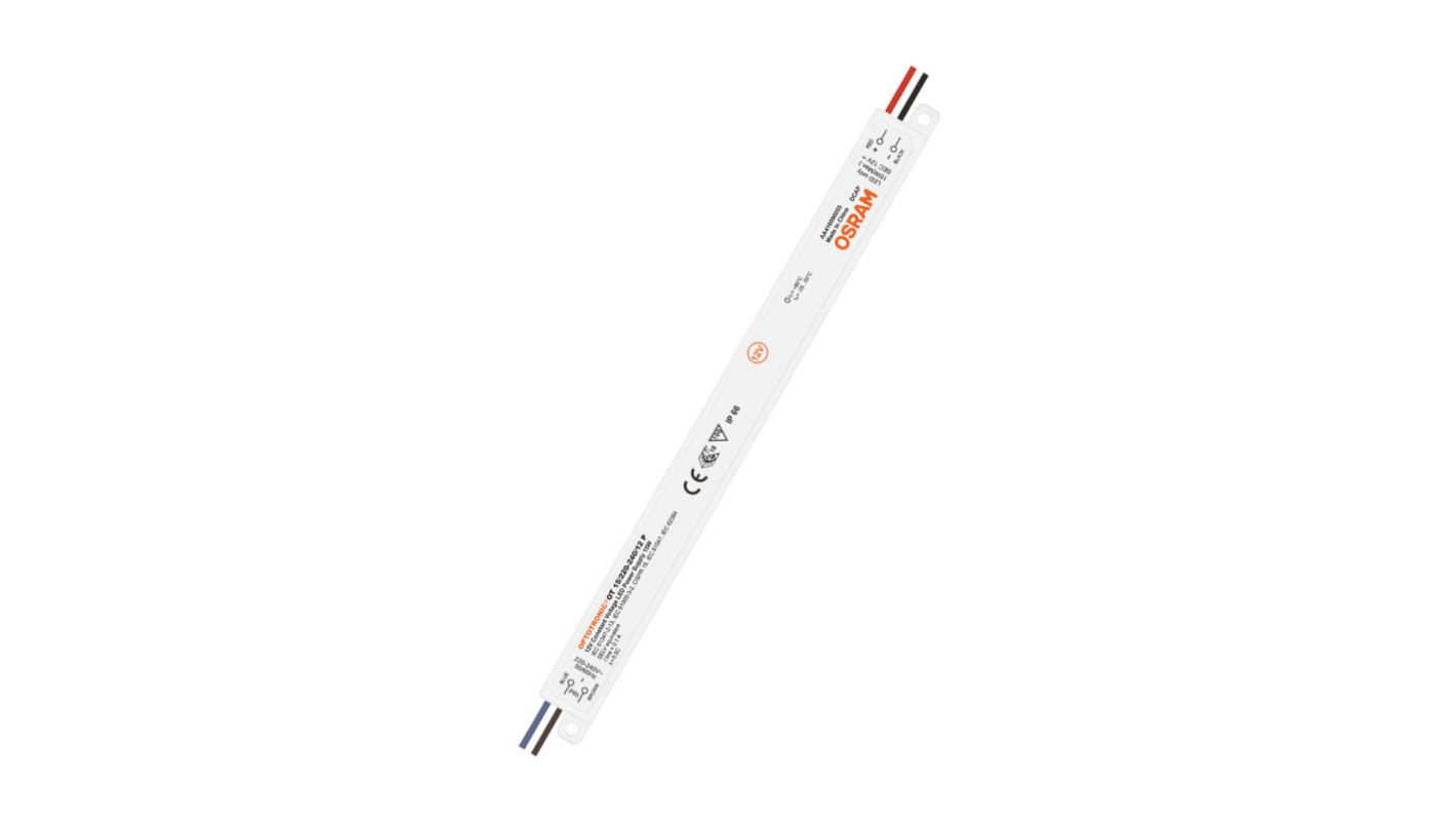Osram LED Driver, 12.5V Output, 15W Output, 1.25A Output, Constant Voltage