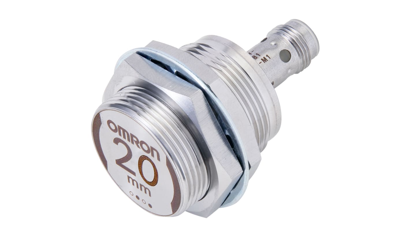 Rs-Online Sensore di prossimità Cilindro filettato Omron M30 rilevamento 20 mm 10 → 30 V CC