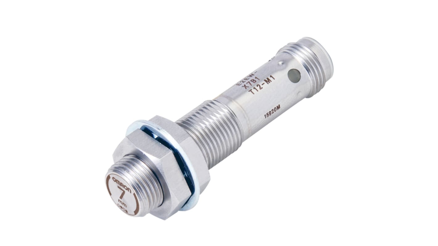 Rs-Online Sensore di prossimità Cilindro filettato Omron M12 rilevamento 7 mm