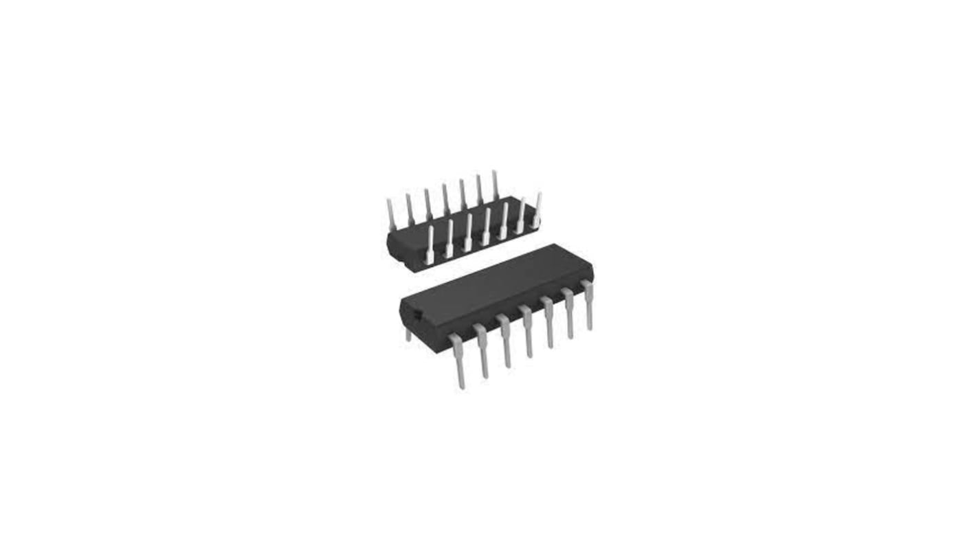 Microchip PIC单片机, PIC内核, 14针, DIP, 1.7 KB 闪存