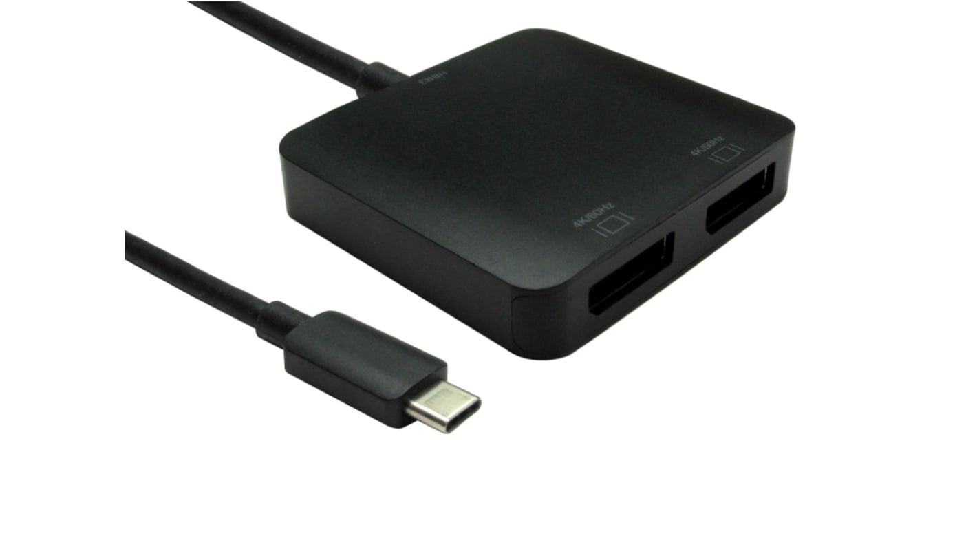 Adattatore USB C tipo C RS PRO, 2 porte DisplayPort