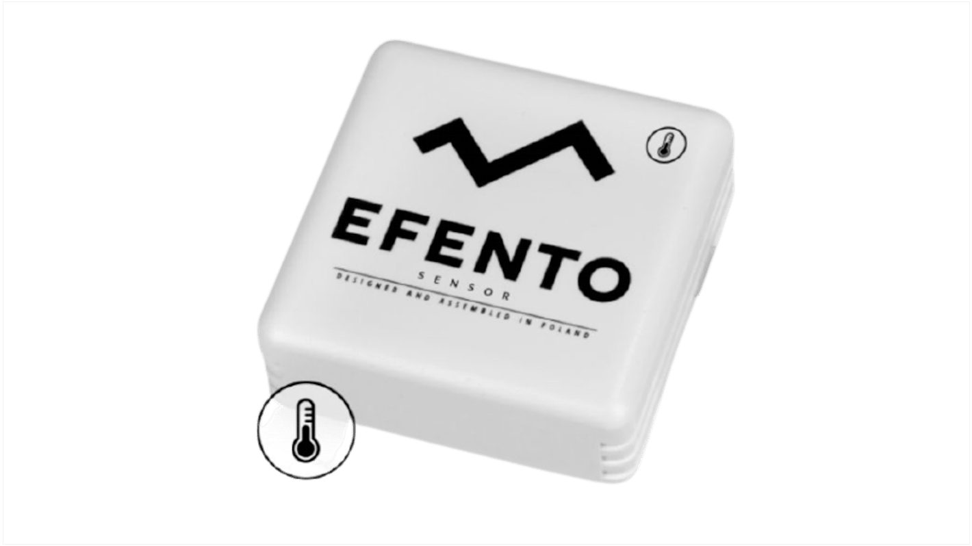 Efento 5906660327028 Temperature Data Logger, Bluetooth, 1 Input Channel(s)