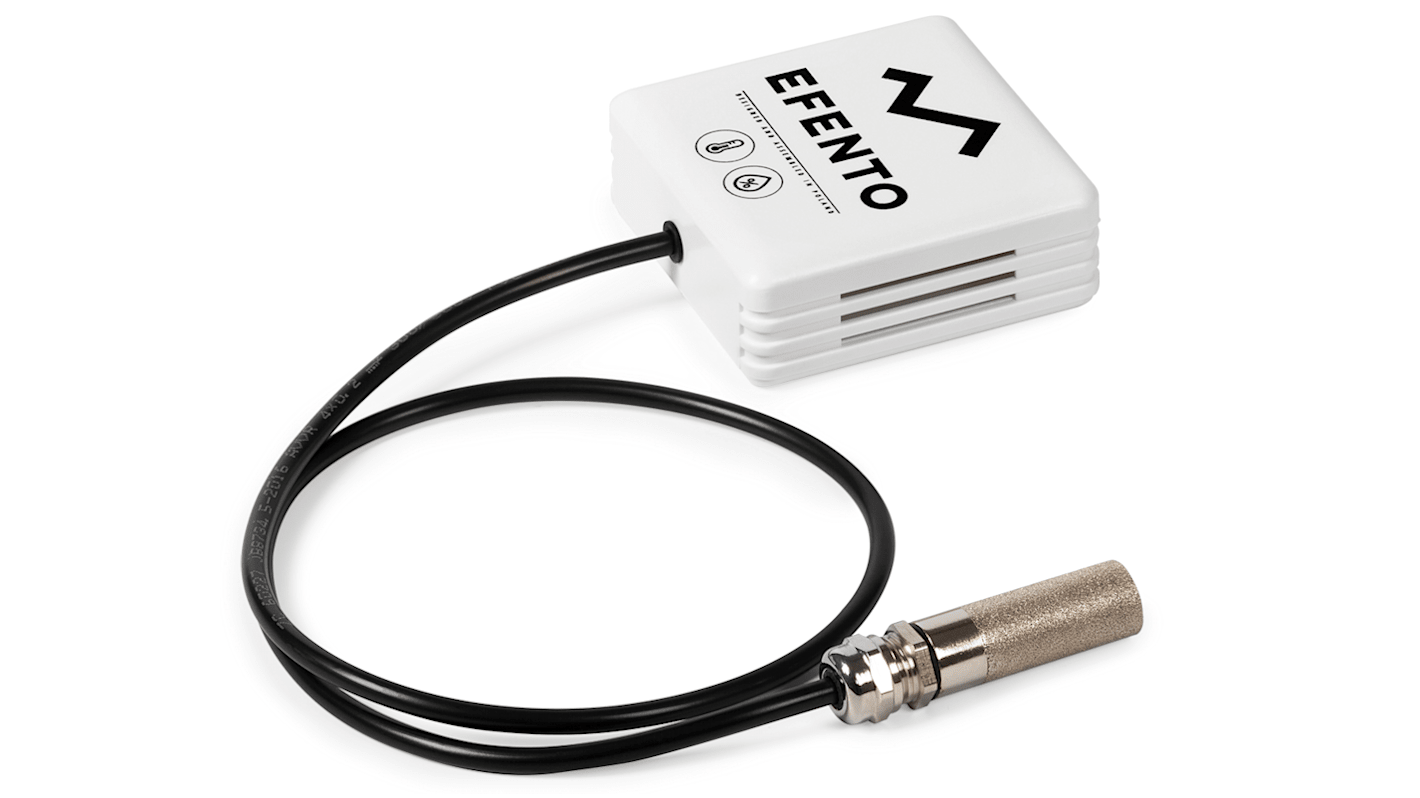 Efento 5905309601314 Temperature & Humidity Data Logger, Bluetooth, 2 Input Channel(s)