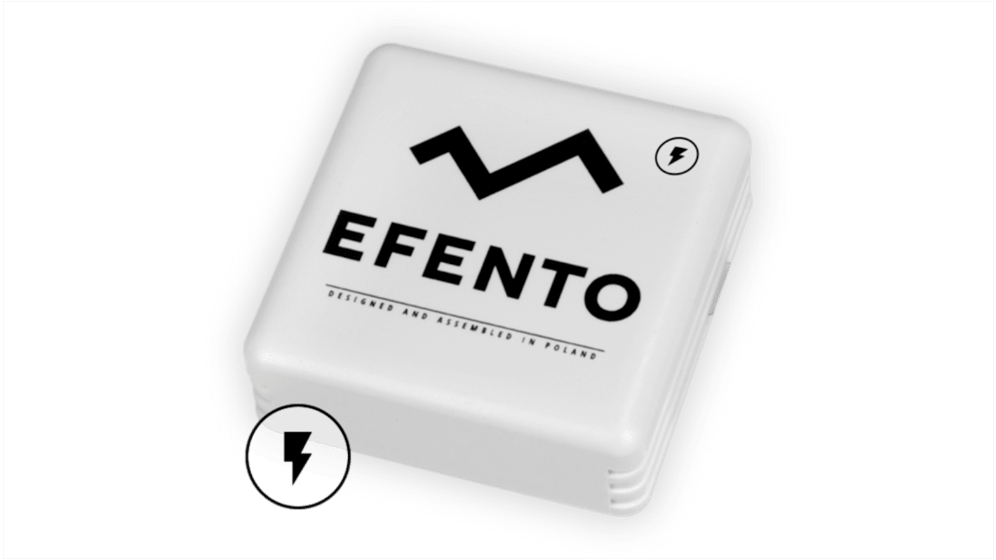 Efento 5906660327455 Electricity Pulse Counter Data Logger, Bluetooth, 3 Input Channel(s)