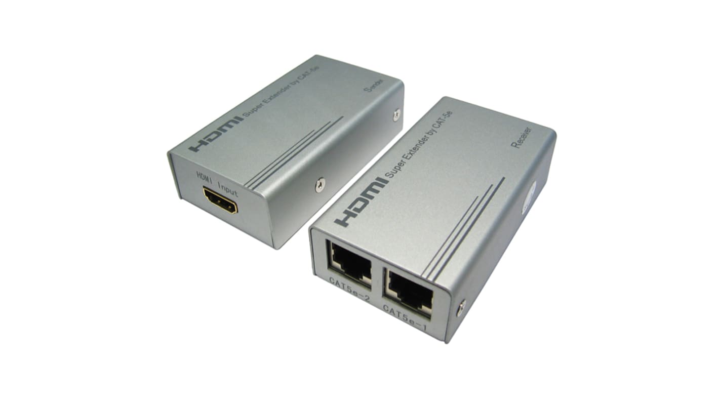 RS PRO HDMI over CATx HDMI Extender, 1080 Maximum Resolution