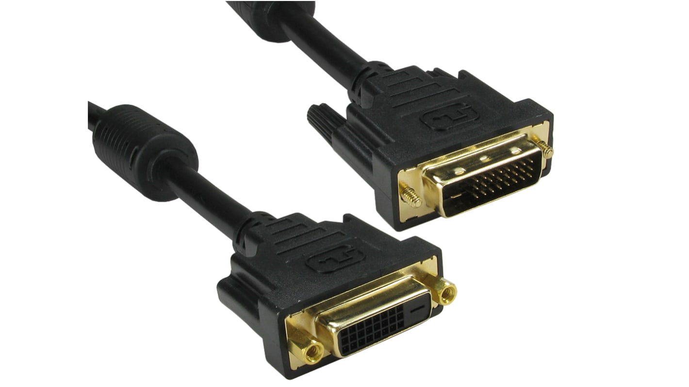 RS PRO DVI-Kabel A DVI-D Dual Link - Stecker B DVI-D Dual Link - Buchse, 2m