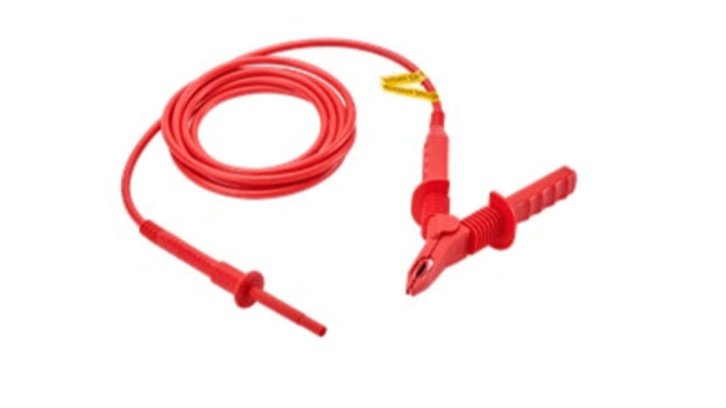 Chauvin Arnoux P01295518 Insulation Tester HV Test Lead Set, For Use With CA 6550, CA 6555