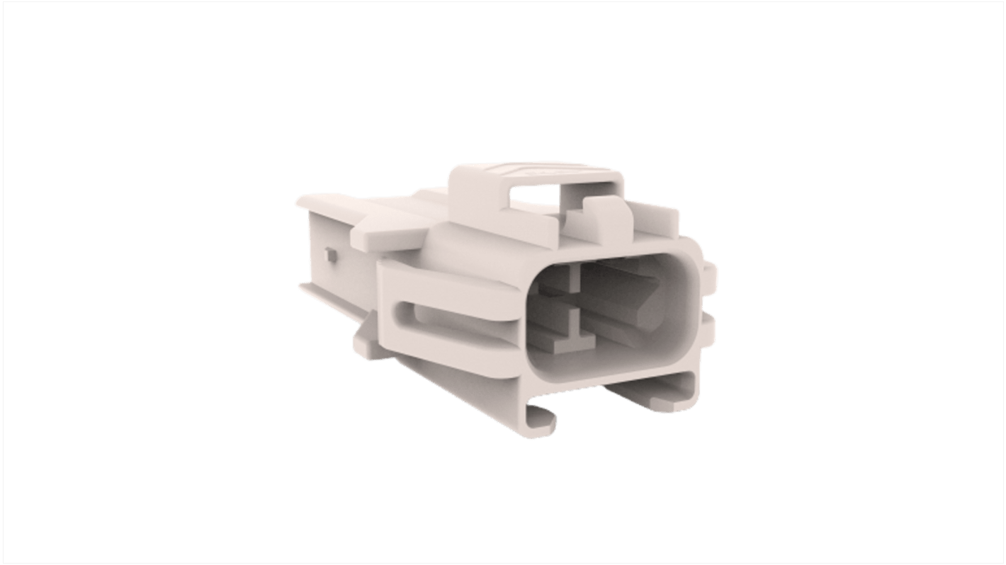 TE Connectivity Housing, 2 Way, 15A, Power Versa-Lock 5.0, Panel Mount, 600 V ac