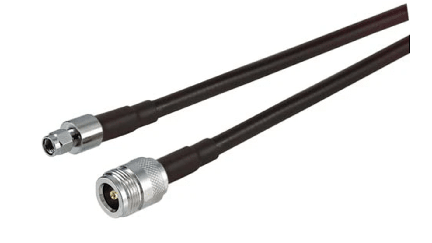 MCGILL MICROWAVE SYSTEMS LTD Female N Type to Male RP-SMA, 8m, LMR Coaxial, Terminated50 Ω