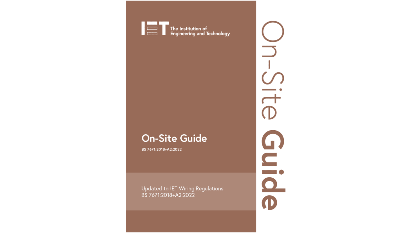 IET 《On-Site Guide》, 作者:IET, (8th版本)