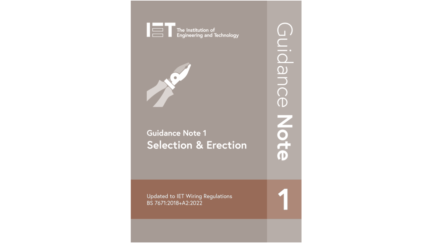 IET 平装《Guidance Note 1: Selection & Erection》, (9th版本)
