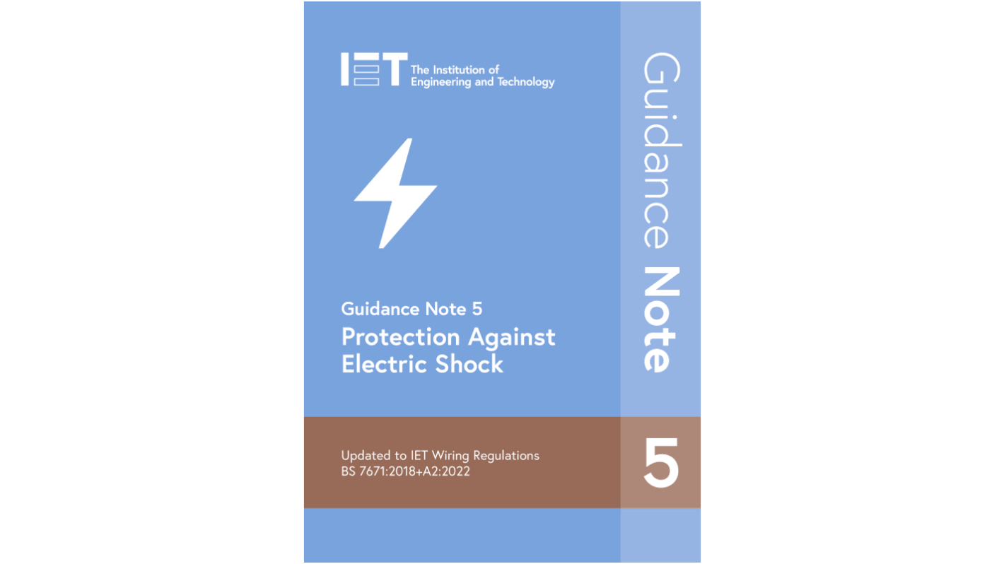 IET 平装《Guidance Note 5: Protection Against Electric Shock》, (9th版本)