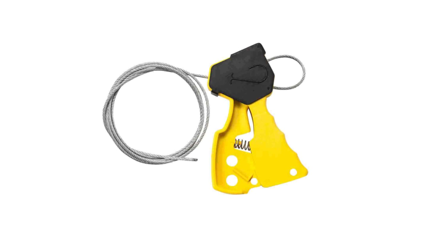 Dispositivo di blocco per cavi Brady in Nylon rinforzato vetro, 1 foro di bloccaggio, grillo da 7.87mm