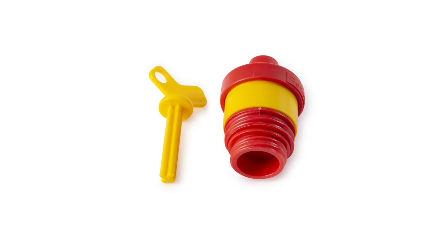 Verrouillages de fiches électriques Brady 1 serrure Plastique, anse de 6.5mm