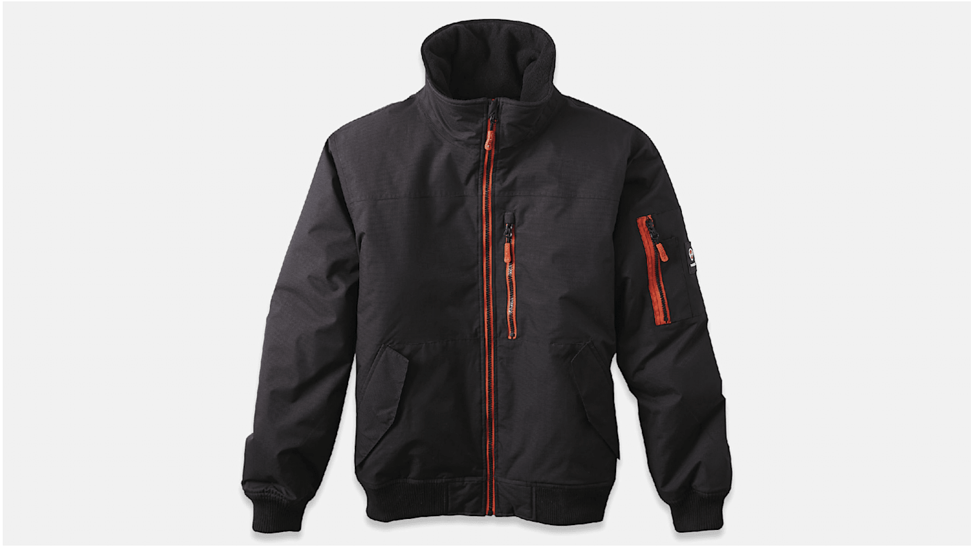 Parade ORTEGO Black, Reinforced Nylon Work Jacket, M