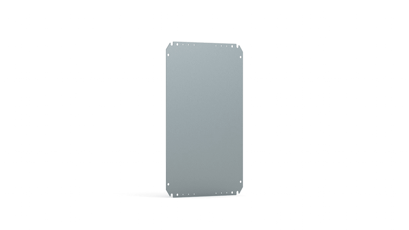 nVent HOFFMAN AMP Series Mild Steel Mounting Plate, 2mm H, 350mm W, 470mm L