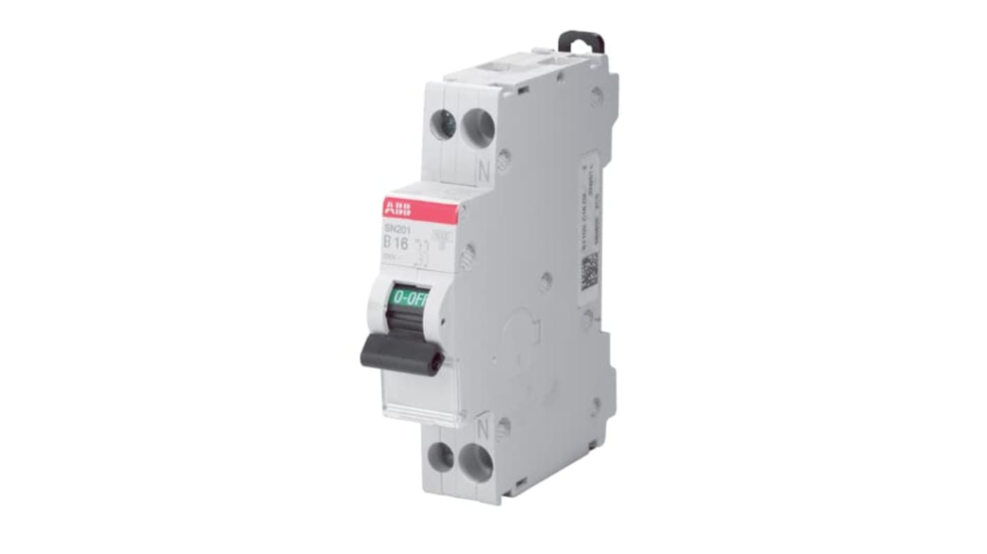 ABB SN201 MCB, 1P, 25A Curve B