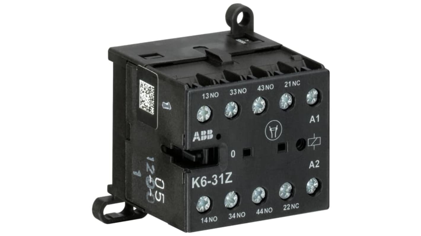 ABB GJH Contactor Relay, 4 A, 1NC/3NO