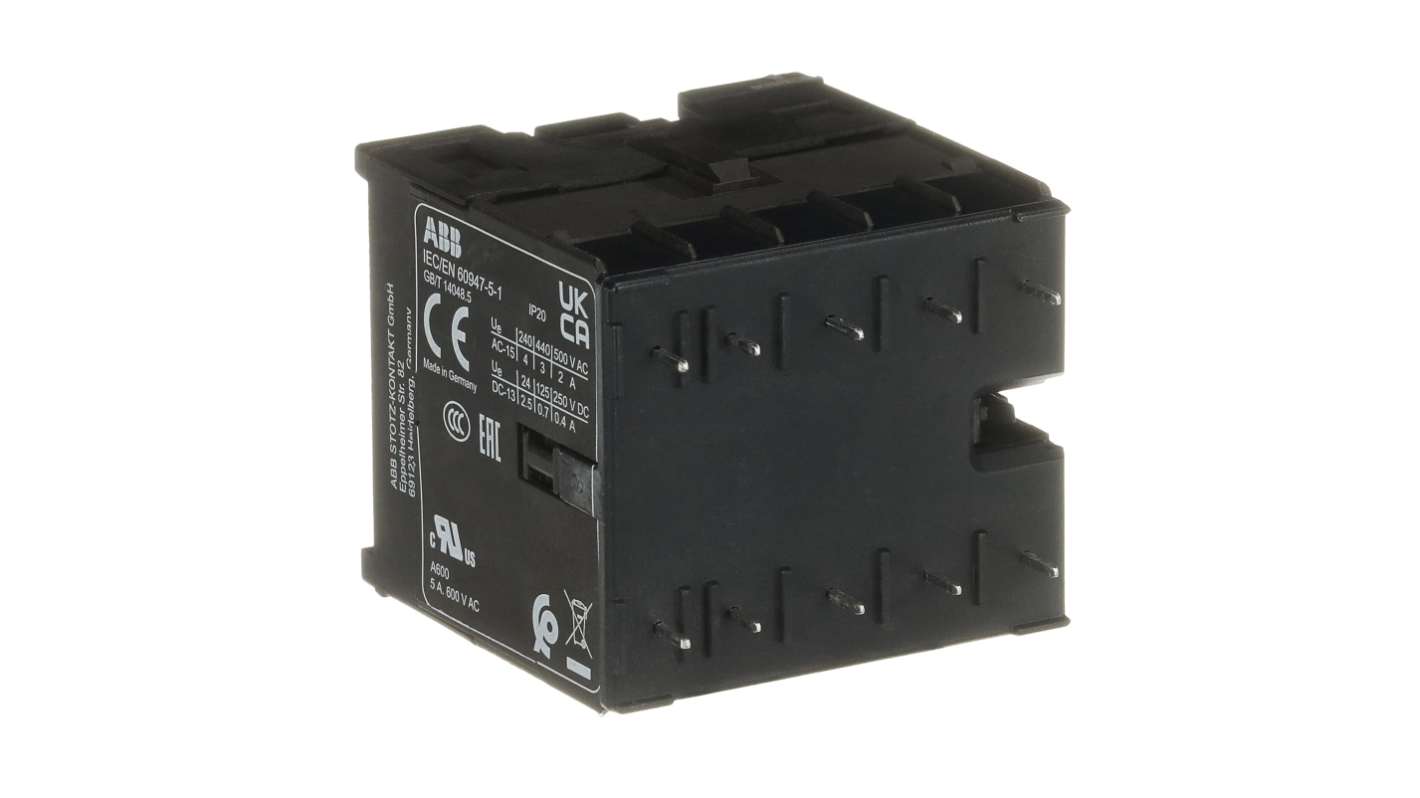 ABB GJH Contactor Relay, 4 A, 1NC/3NO