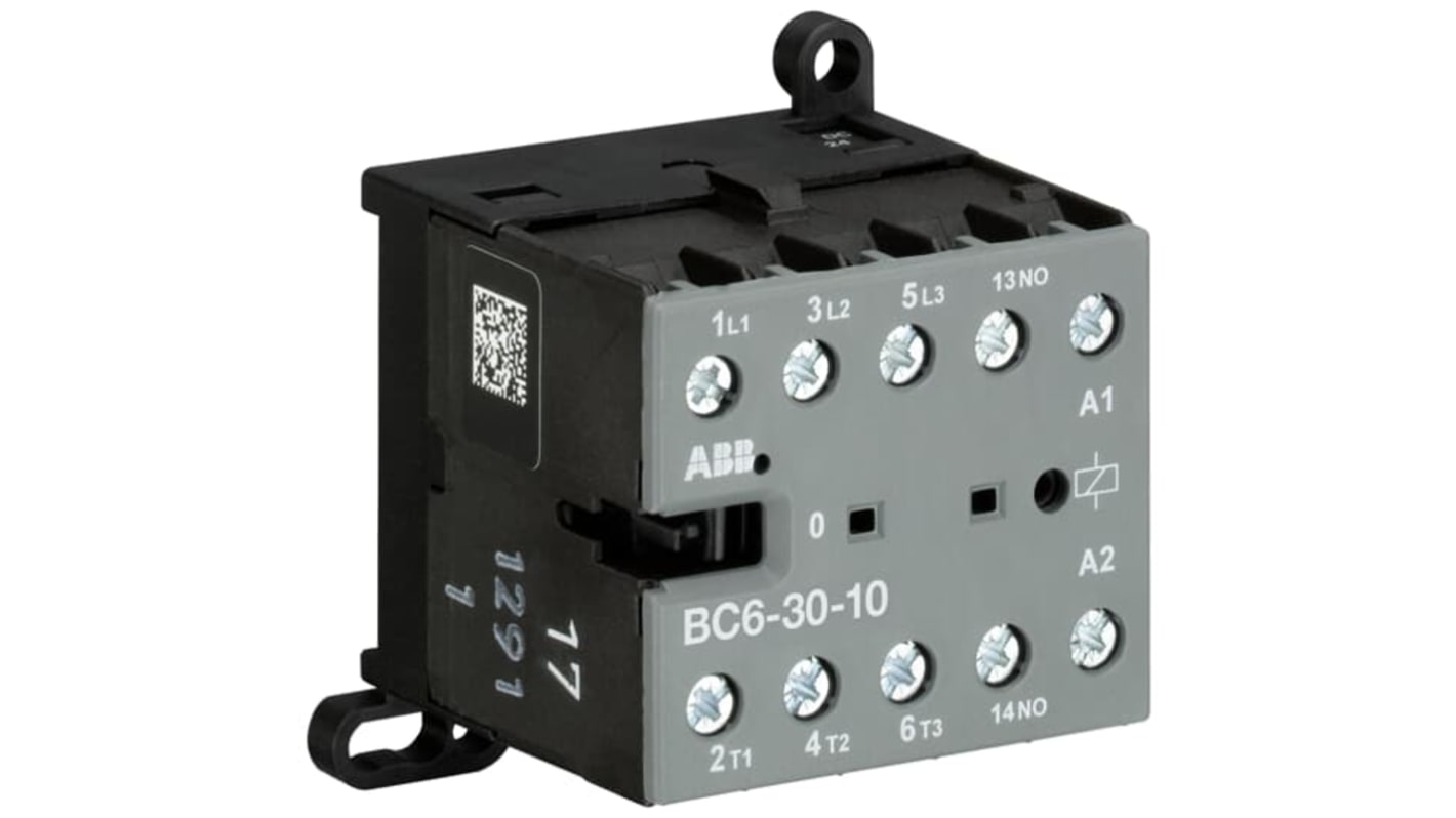 Contattore Unità di controllo ABB, serie B, 3 poli, 3NO, 20 A, 4 kW, bobina 48 V