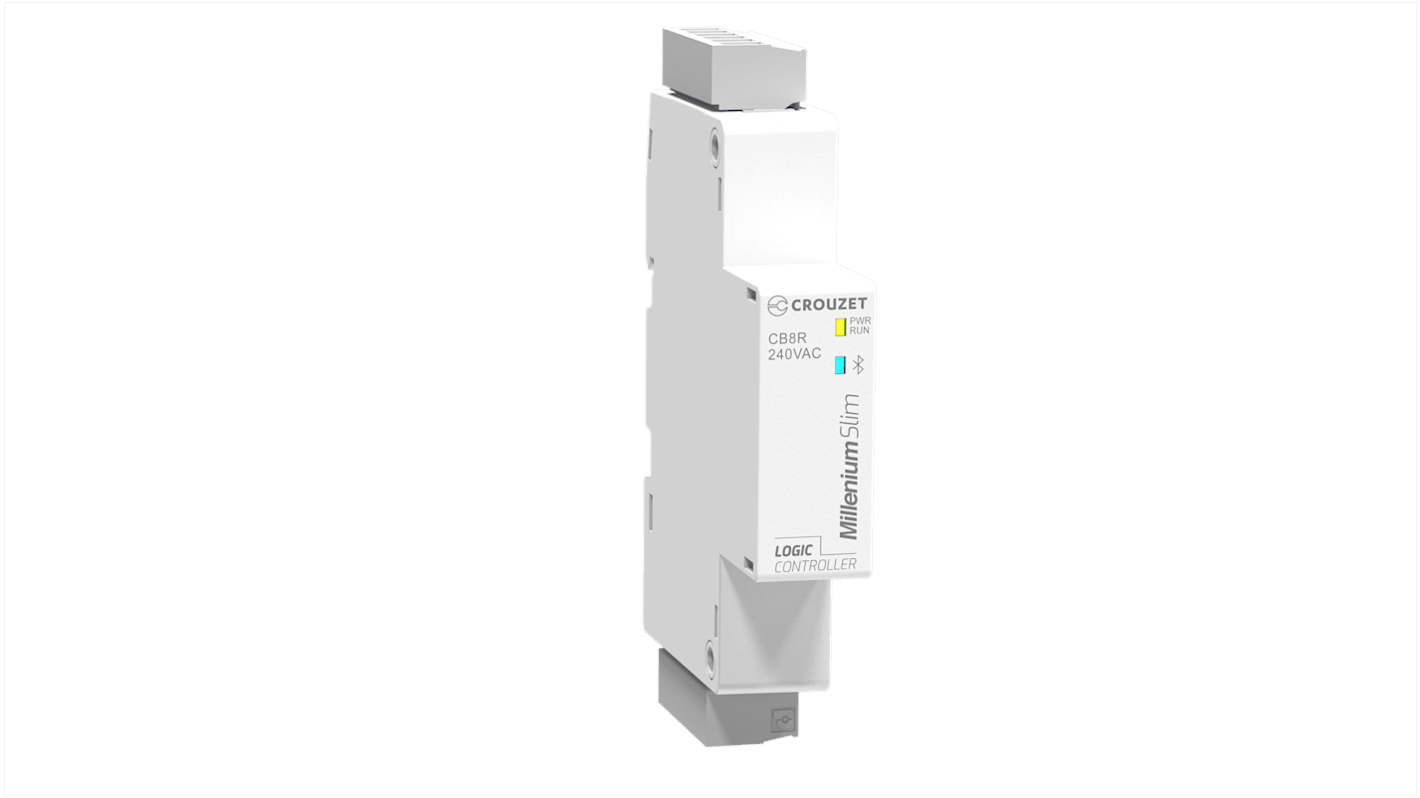 Crouzet Millenium Slim Series Logic Controller for Use with Control Panel, 110 → 240 V AC Supply, Relay Output,