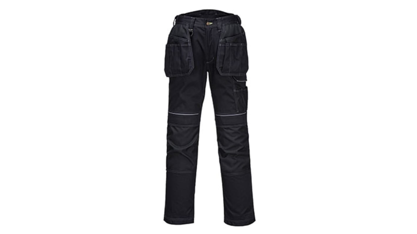 Pantalones de trabajo para Hombre, Gris/negro 38plg 97cm