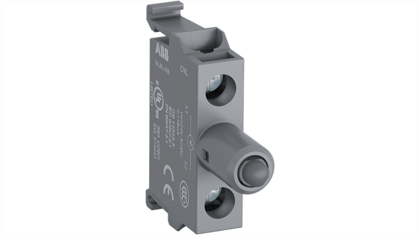 ABB MLBL Series Light Block, 24V ac/dc, Blue Light
