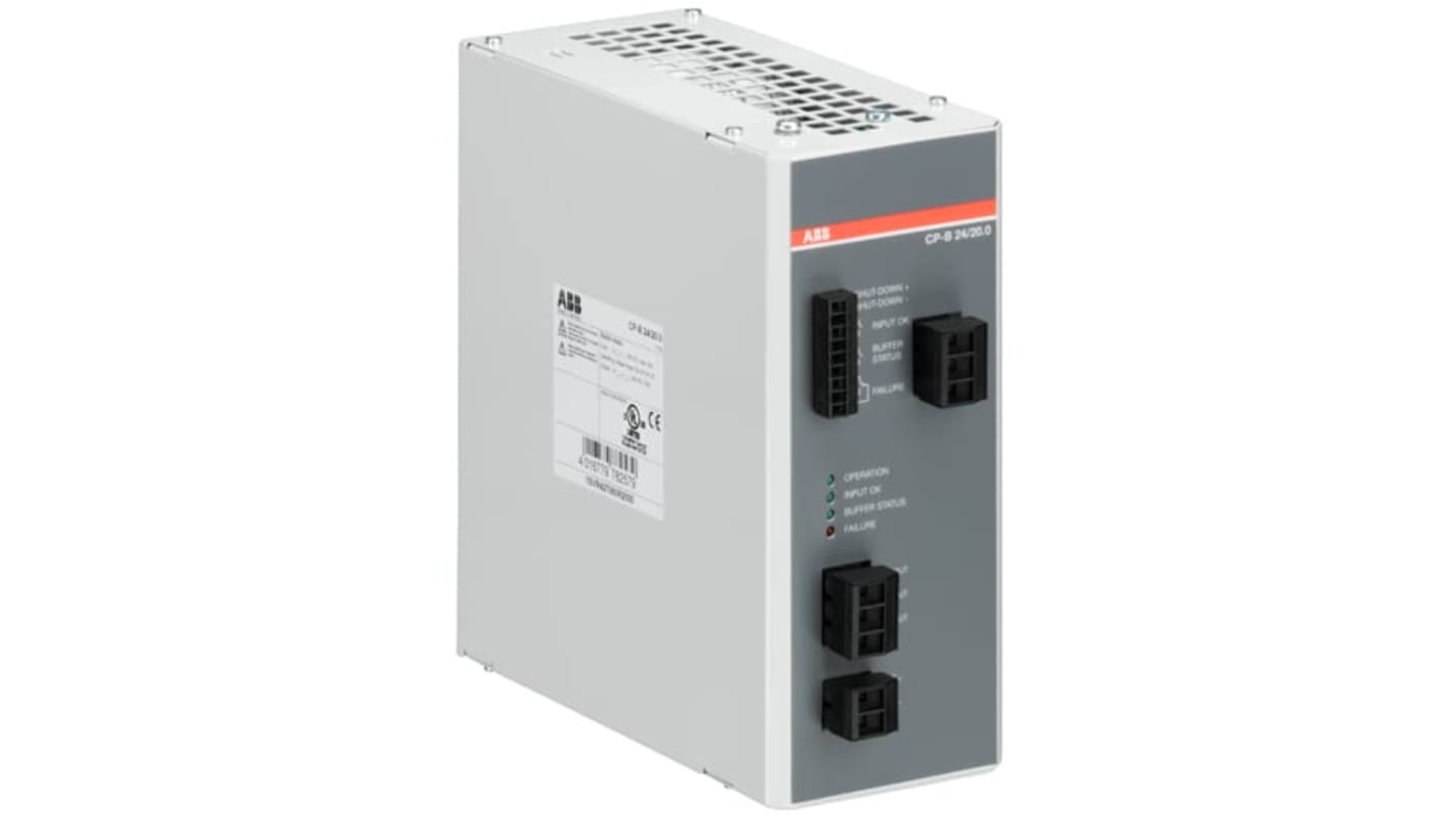 Módulo de búfer, 24V dc, montaje Montaje en carril DIN, alim. 24V dc