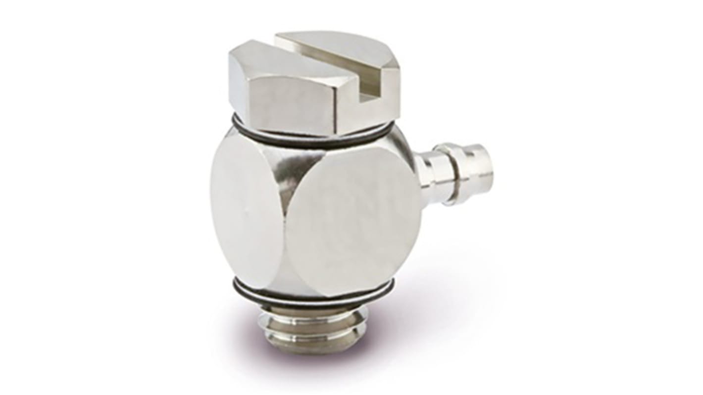 SMC M Series Elbow Fitting, Push In 4 mm