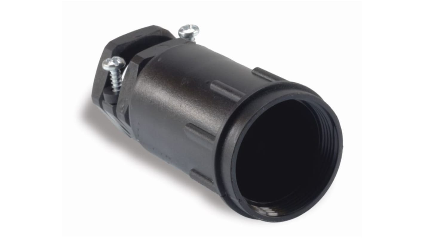ITT Cannon Black Sealed Cable Clamp, Shell Size 18mm for use with Ringlock Circular Connectors