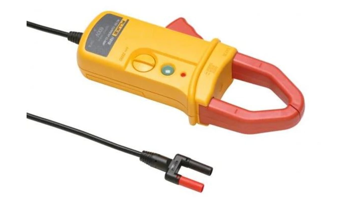 Fluke I1010 Current Clamp, 1000A DC Max, AC/DC Adapter, 600A ac AC Max, Voltage Output