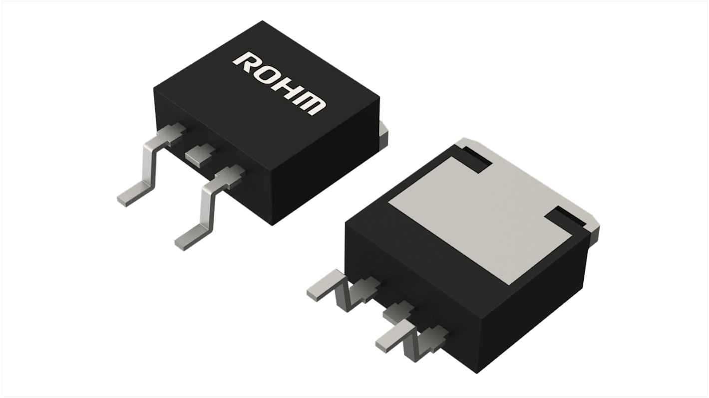 ROHM 2SAR586JGTLL PNP Transistor, 5 A, -80 V, 3-Pin TO-263AB