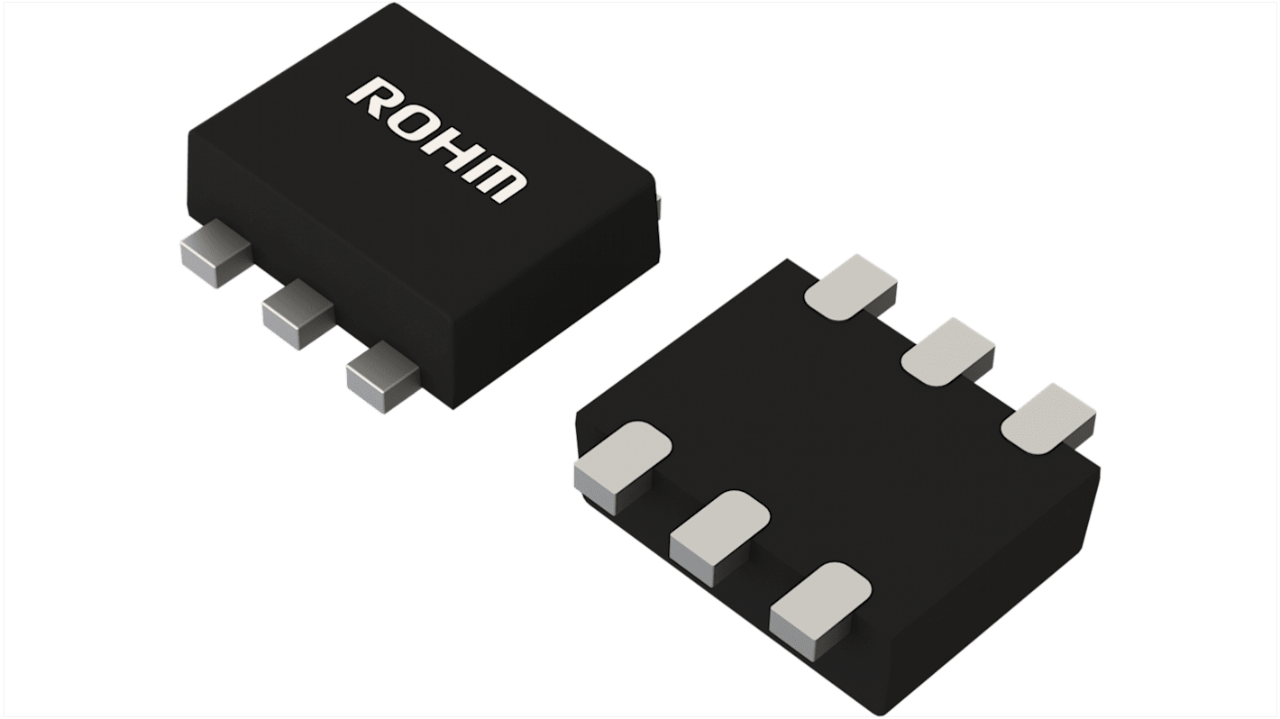 ROHM EMD52T2R Dual PNP/NPN Digital Transistor, 100/100 mA, 50/-50 V, 6-Pin SOT-563