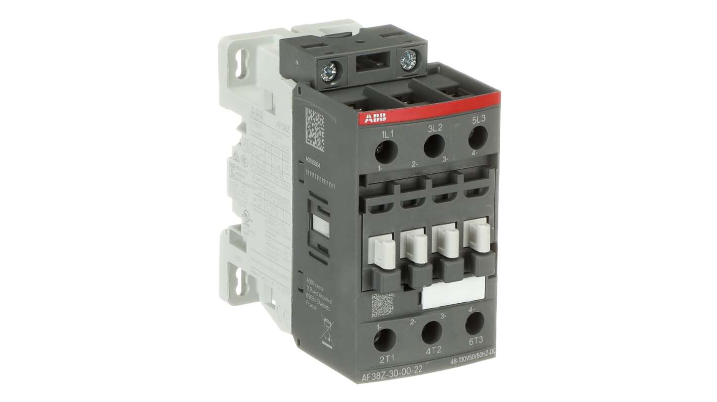 Stycznik 690 V ABB styki: 3 18,5 kW 50 A 3NO Szyna DIN Śruba 1SBL296001R2200
