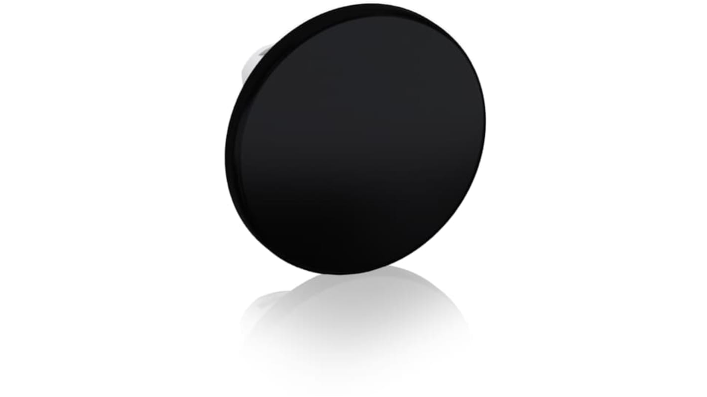 ABB MPM2 Series Black Momentary Push Button Head, 22.5mm Cutout