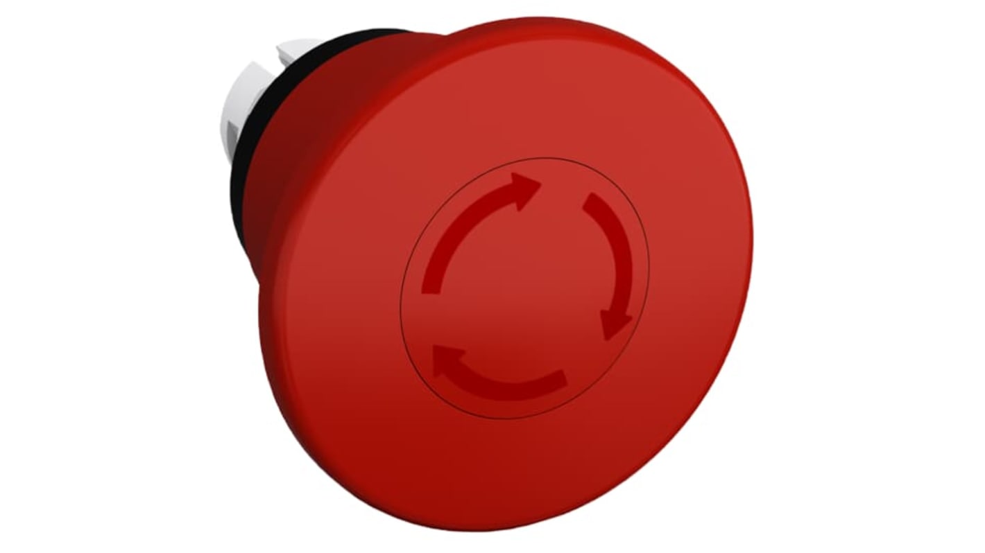 ABB, Twist Release, Emergency Stop Push Button Head