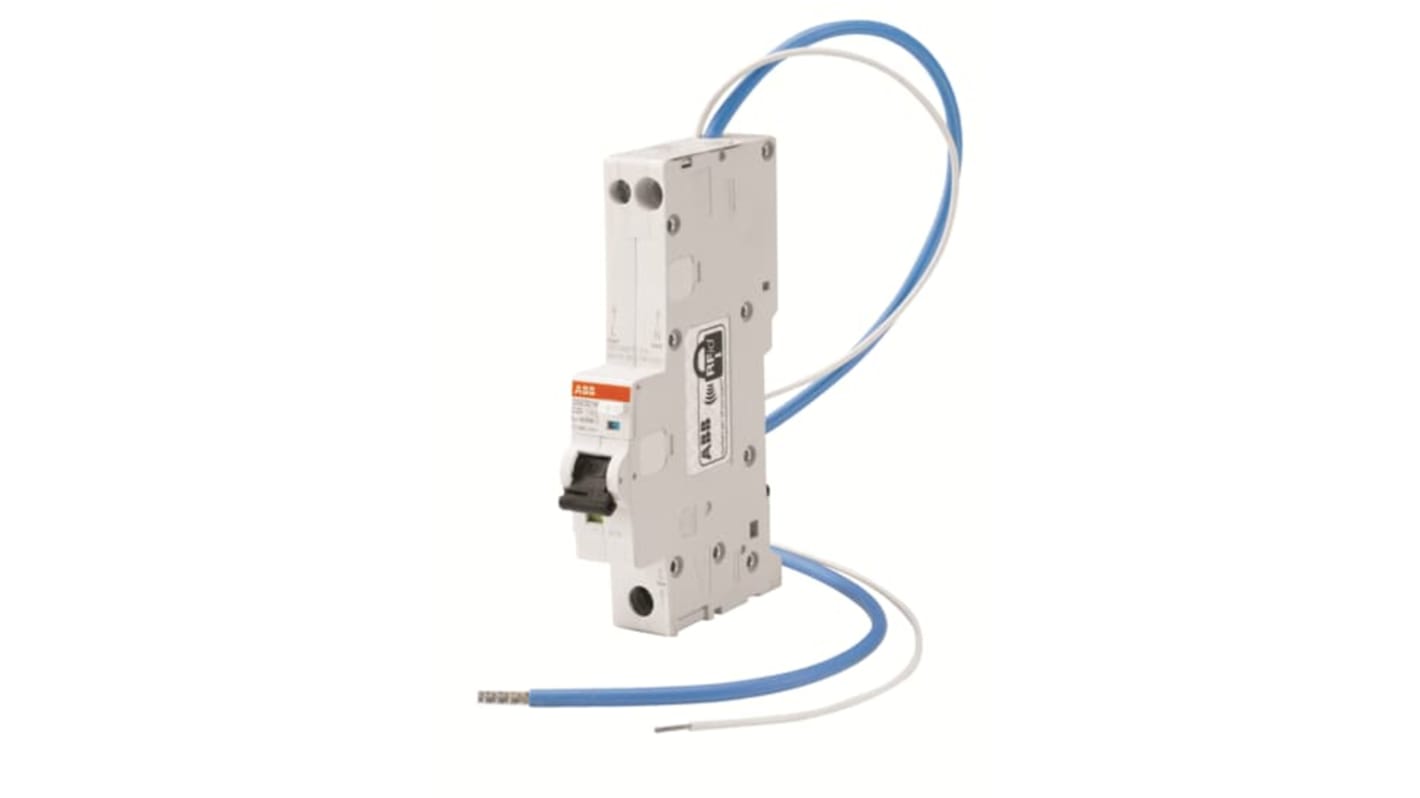 ABB RCBO, 32A Current Rating, 1P Poles, Type B