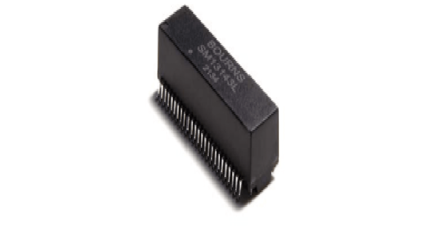 Bourns LANトランス, ポート数：2, スルーホール, 27.8 x 7.6 x 8.35mm, SM13143EL