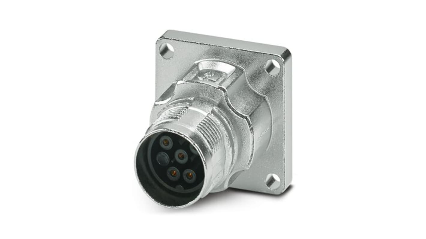 Phoenix Contact Circular Connector, 6 Contacts, Front Mount, M17 Connector, Socket, Female, IP66, IP68, M17 PRO Series