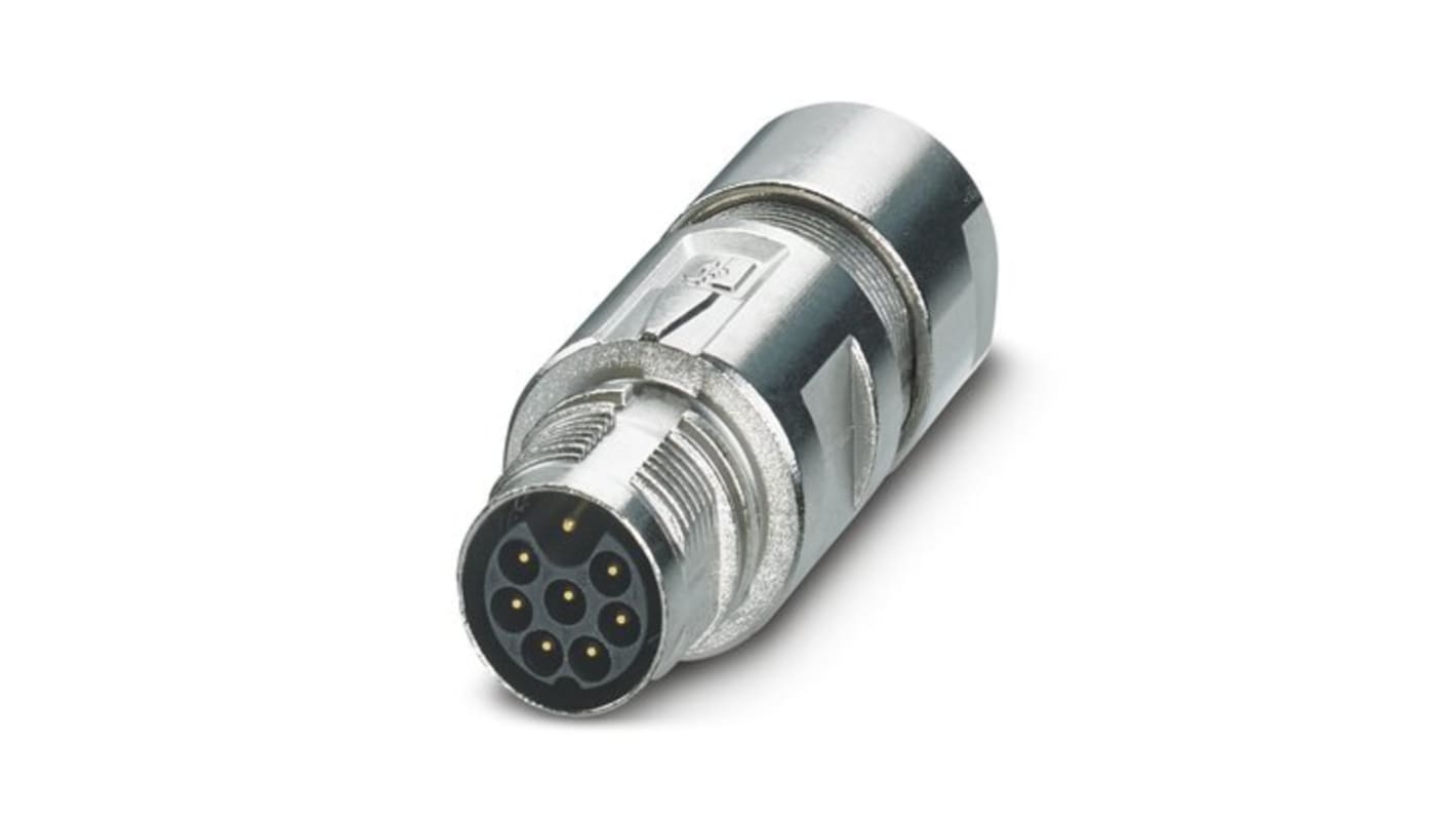 Phoenix Contact Circular Connector, 8 Contacts, Cable Mount, M17 Connector, Plug, IP67, IP68, M17 PRO Series